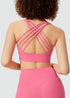 Pulse Crossback Bra - Blossom Pink