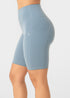 Pulse High-Rise 6" Short with Pockets - Dusty Blue