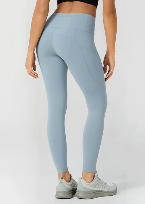 Pulse Multi-Pocket Leggings - Dusty Blue