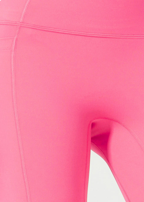 Pulse High-Rise 6" Short with Pockets - Blossom Pink