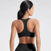 Aura Racerback Sports Bra - Black