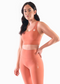 Bold Sports Bra - Coral