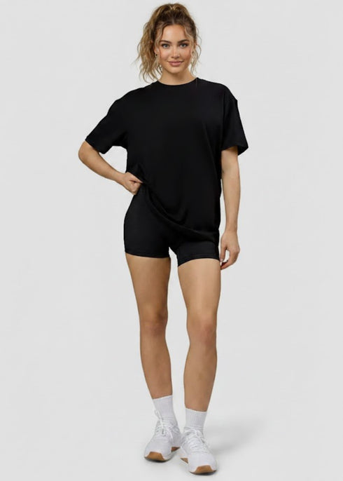 Essential Oversized Tee - Black