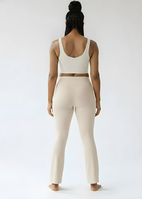 Ultra Flare Leggings - Ivory