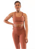 Bold Sports Bra - Brown