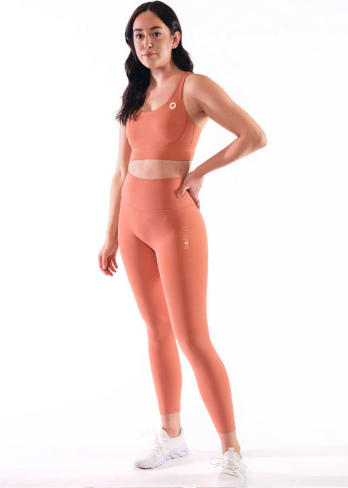 Bold Sports Bra - Coral