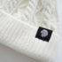 Unisex Cable Knit Beanie - Cream