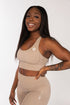 Bold Sports Bra - Beige