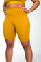 Bold Biker Shorts - Mimosa Yellow
