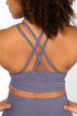 Bold Sports Bra - Lilac Gray