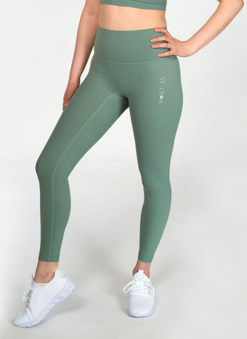 Bold Leggings - Aqua Green