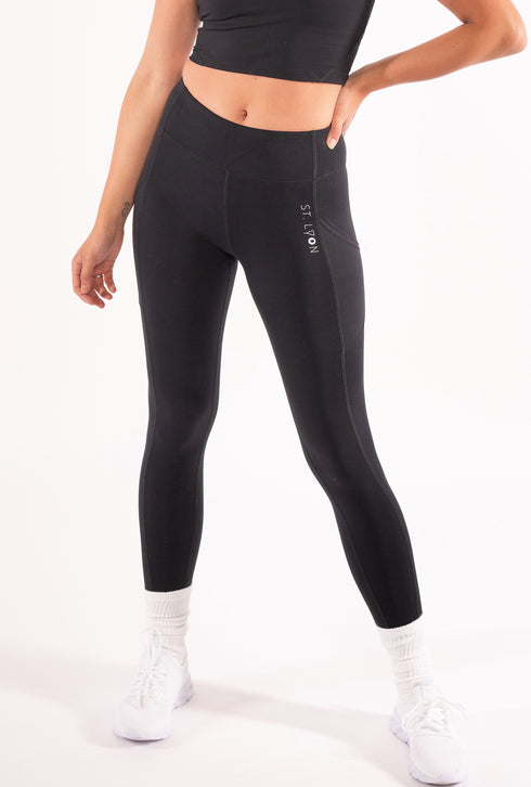 Relax 2.0 Leggings with Pockets - Black