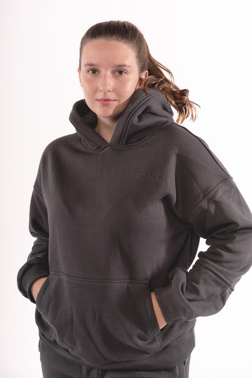 Ryse Hoodie (Slim Fit)- Charcoal